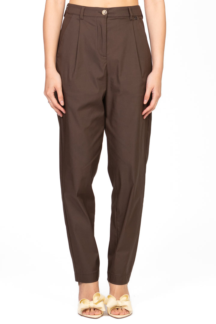 Dixie - Pantalone carrot con pinces Art. PDHVUEH