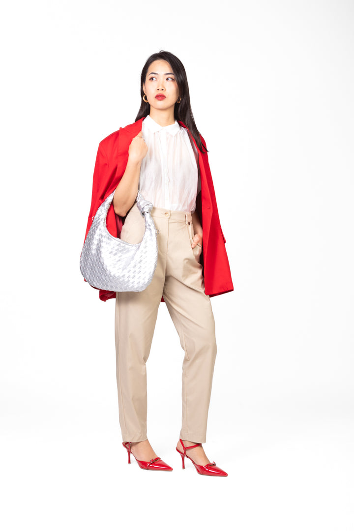 Dixie - Pantalone carrot con pinces Art. PDHVUEH