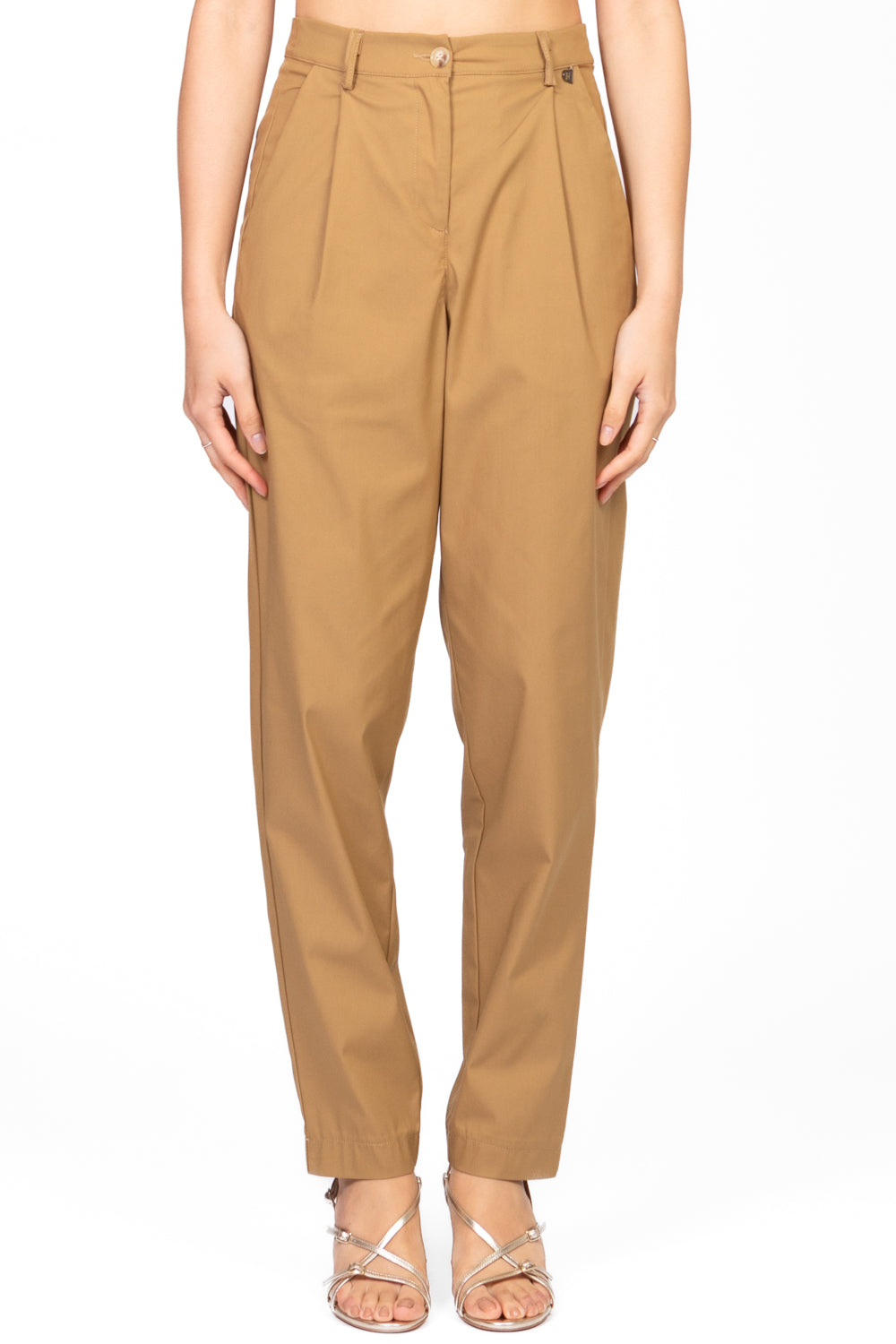 Dixie - Pantalone carrot con pinces Art. PDHVUEH