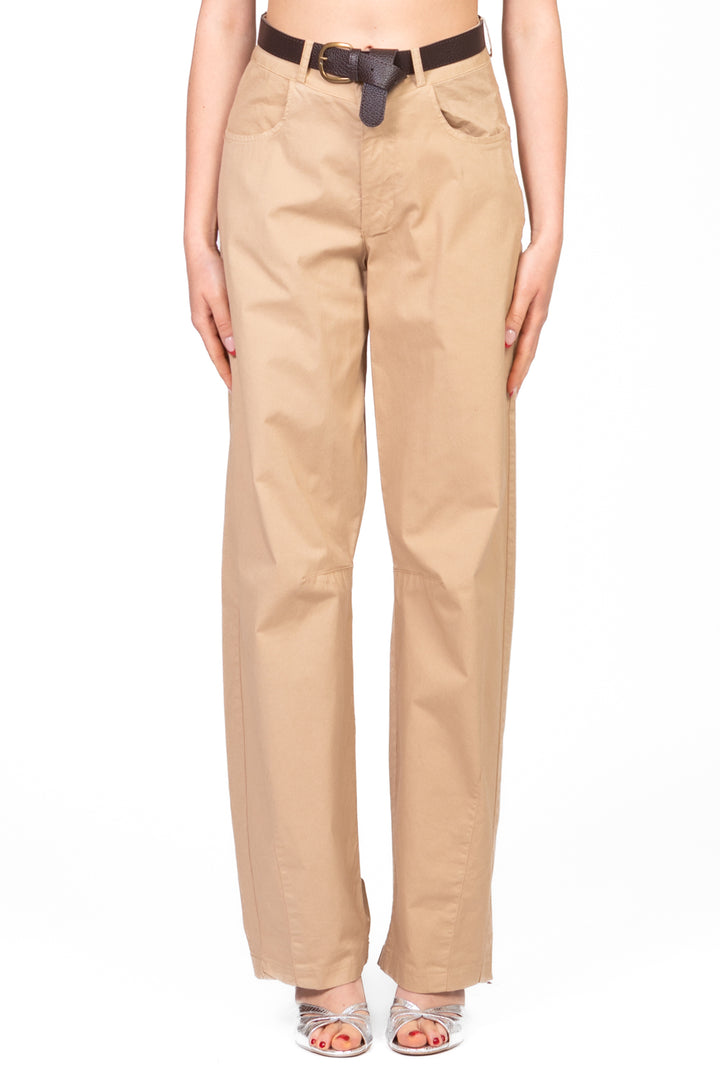 Vicolo - Pantalone barrel con cinta Art. TD2111