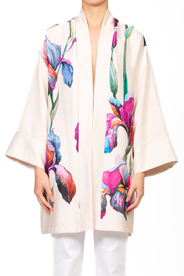 Dixie - Giacca kimono floreale Art. SAE2WZS