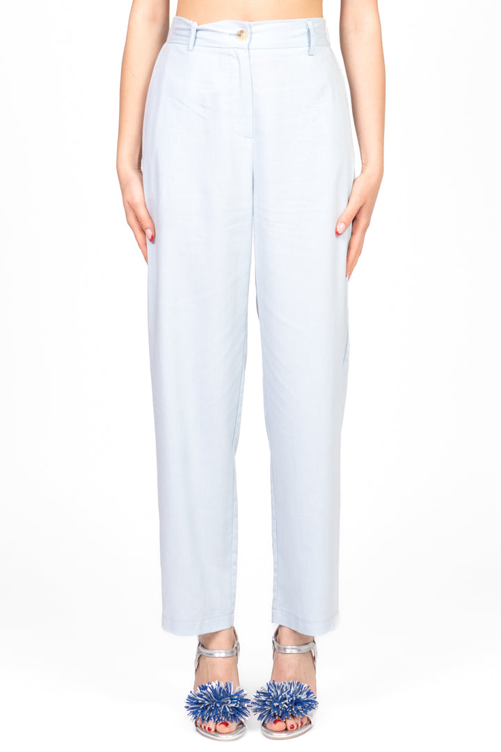 Vicolo - Pantalone carrot con elastico posteriore Art. TD1878