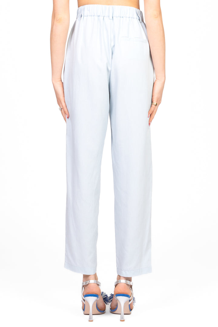 Vicolo - Pantalone carrot con elastico posteriore Art. TD1878