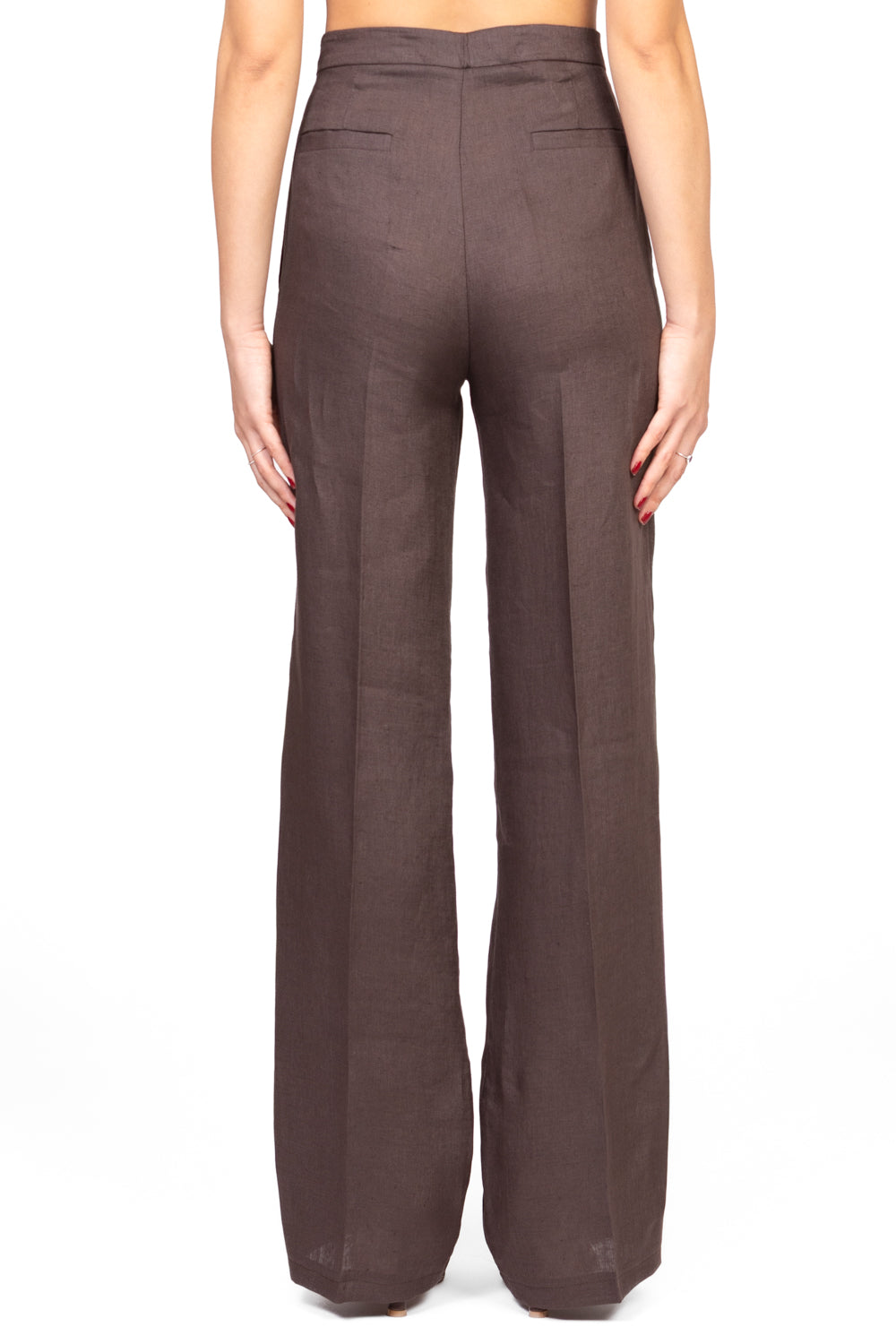 Vicolo - Pantalone gamba dritta in lino Art. TD1872