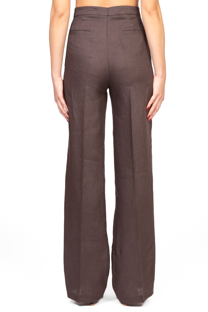 Vicolo - Pantalone gamba dritta in lino Art. TD1872