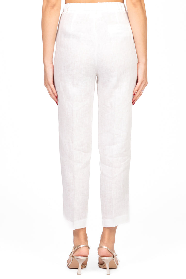 Vicolo - Pantalone sigaretta con elastico posteriore Art. TD0908