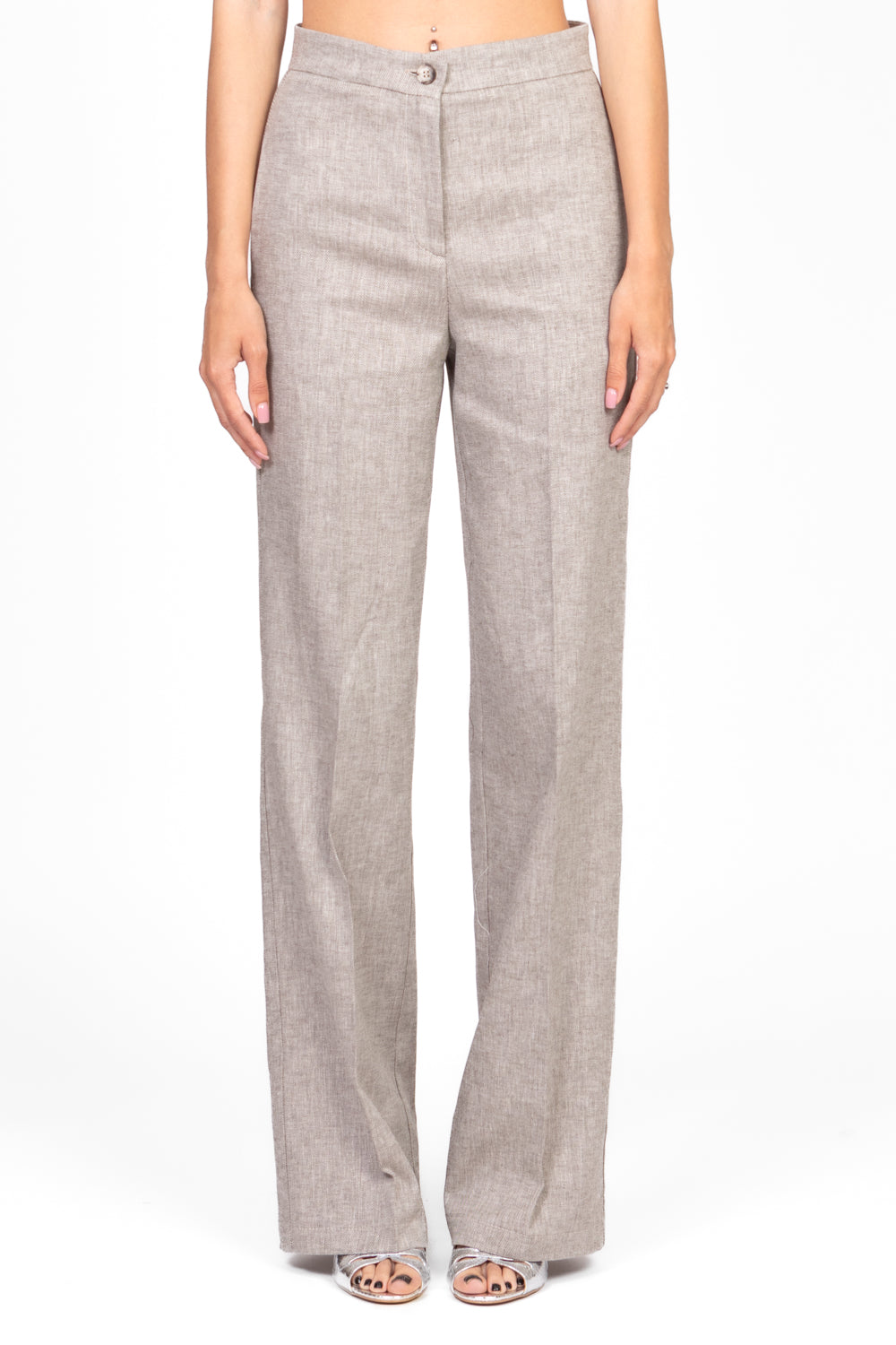 Vicolo - Pantalone gamba dritta mélange Art. TD1975