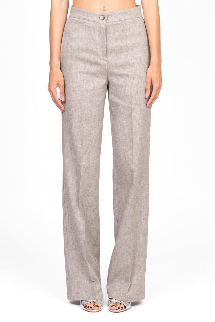 Vicolo - Pantalone gamba dritta mélange Art. TD1975