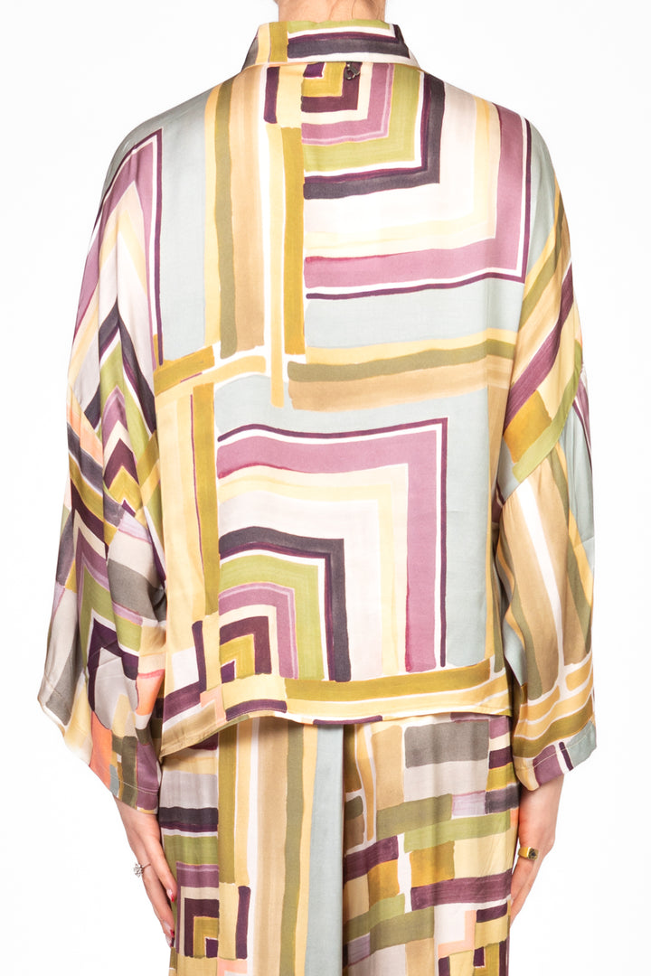 Dixie - Completo camicia e pantalone fantasia Art. CERFWTG/PDH8WTG