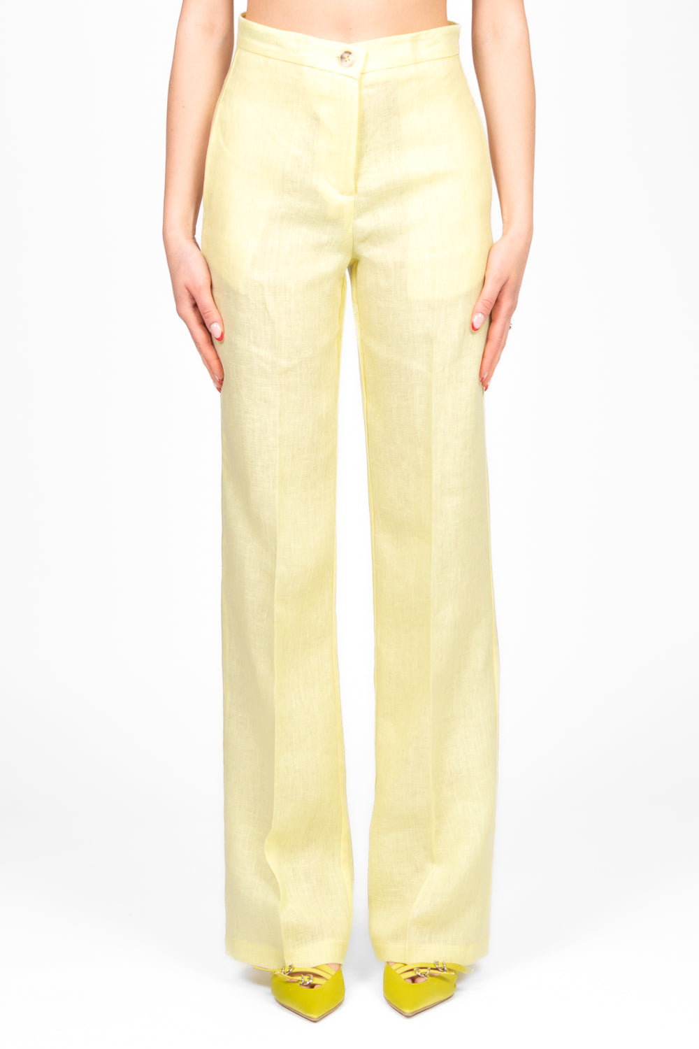 Vicolo - Pantalone gamba dritta in lino Art. TD1872