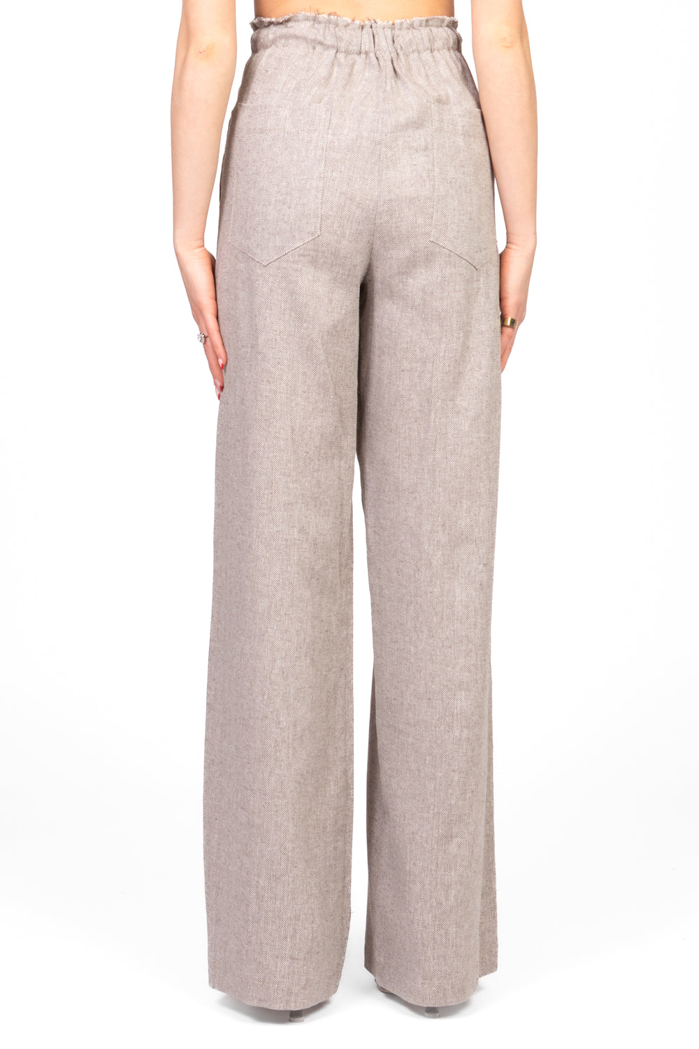 Vicolo - Pantalone coulisse spigato Art. TD1756
