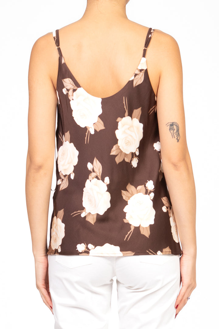 Vicolo - Top floreale in satin Art. TD2366