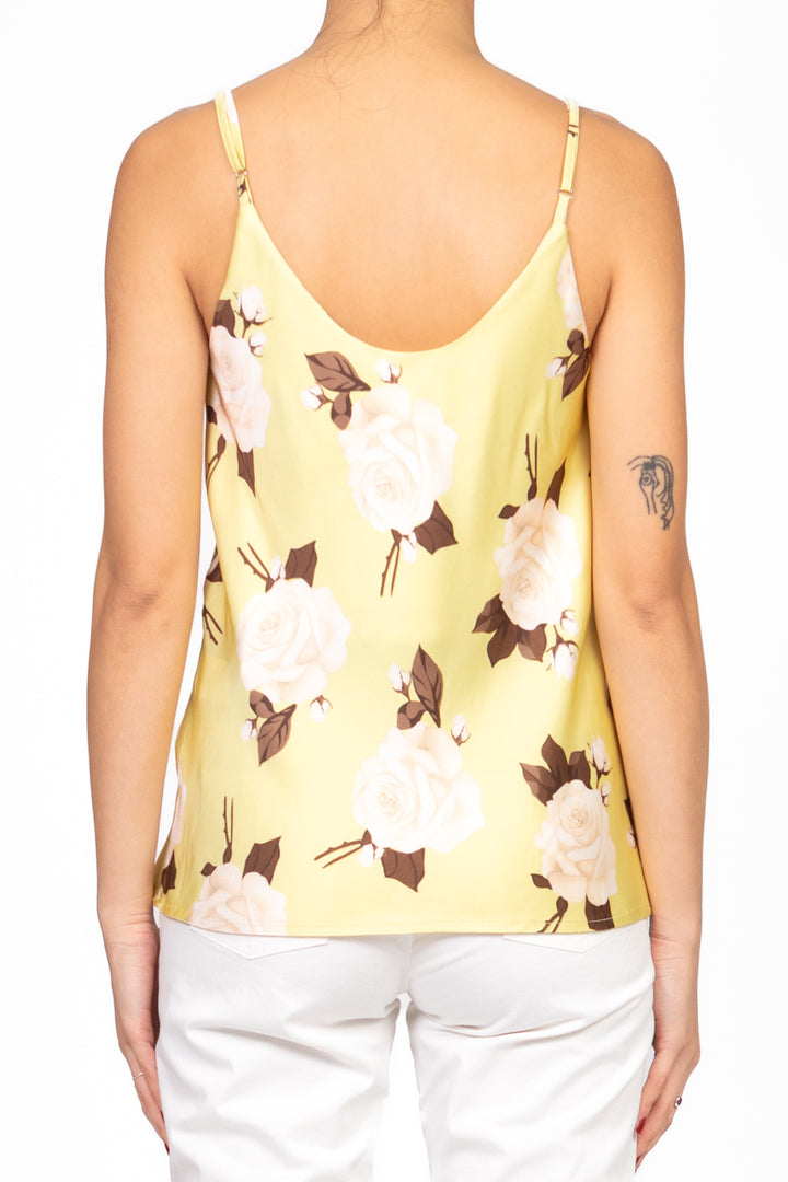 Vicolo - Top floreale in satin Art. TD2366