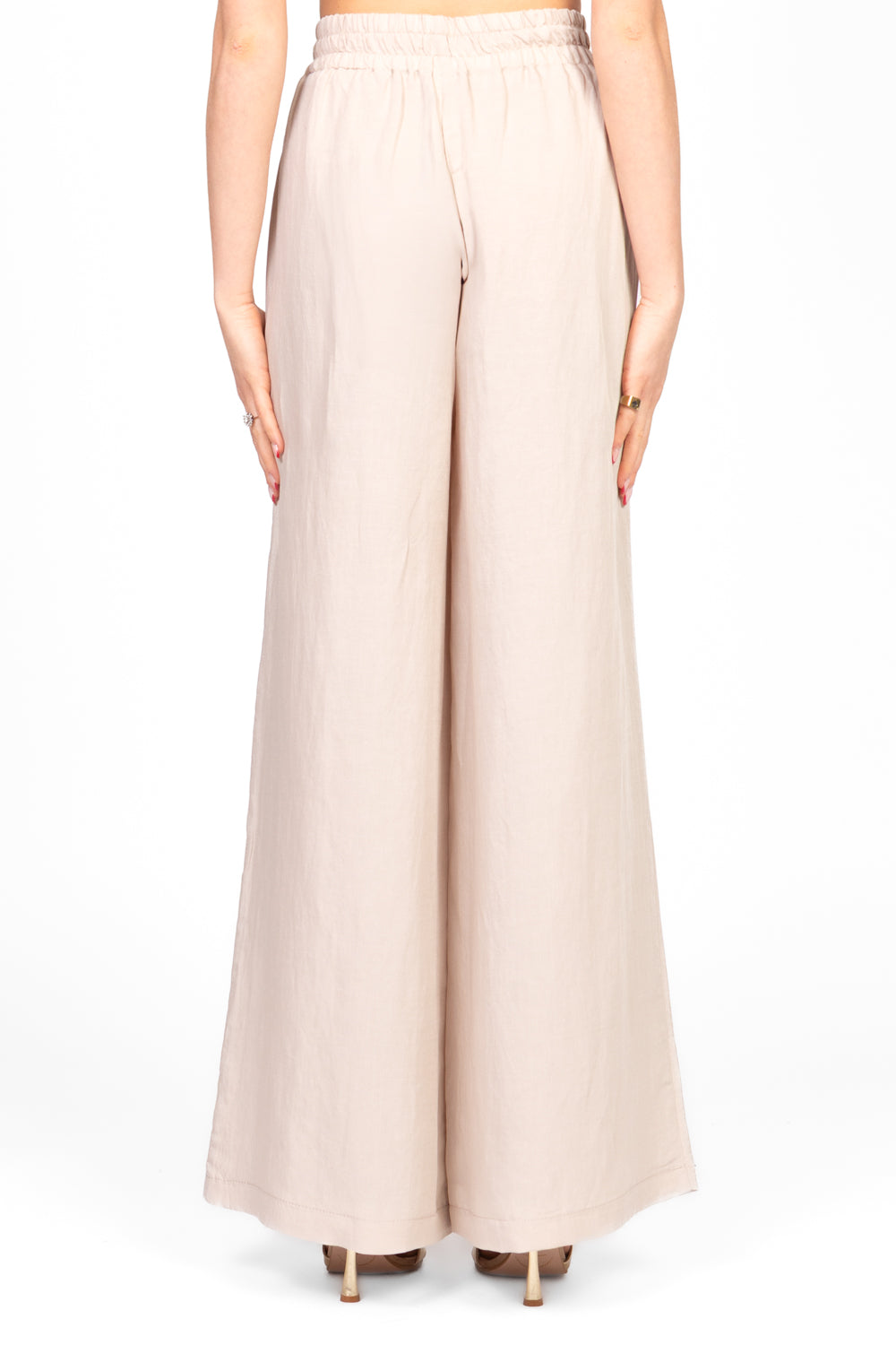 Tensione In - Pantalone palazzo con coulisse Art. 25P7658