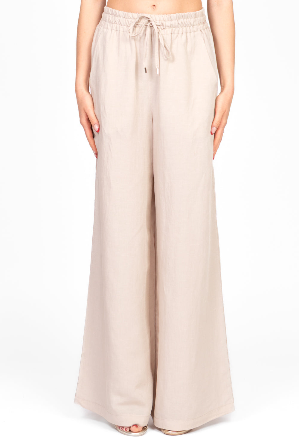 Tensione In - Pantalone palazzo con coulisse Art. 25P7658