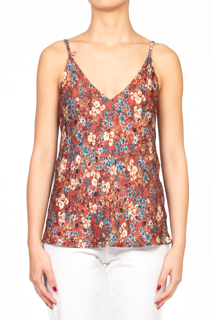 Vicolo - Top floreale in satin Art. TD2369