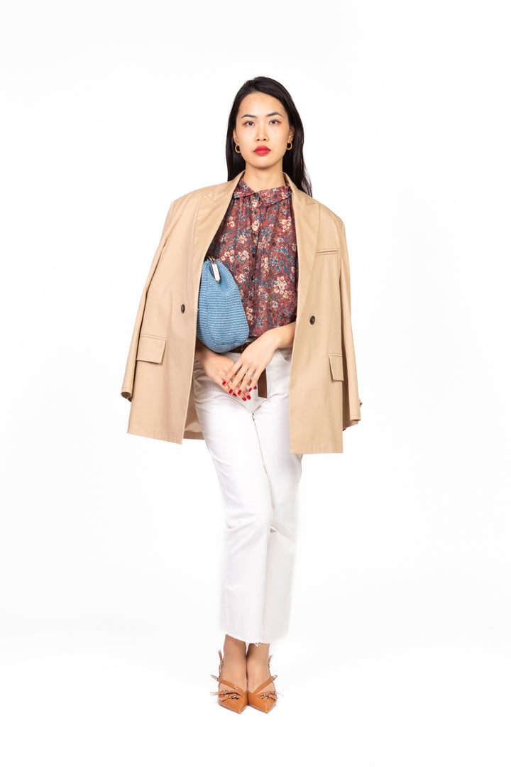 Vicolo - Camicia mezza manica floreale Art. TD2388