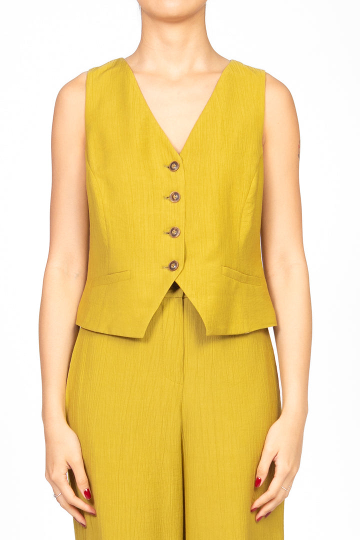 Tensione In - Completo gilet e pantalone goffrato Art. 25C7632