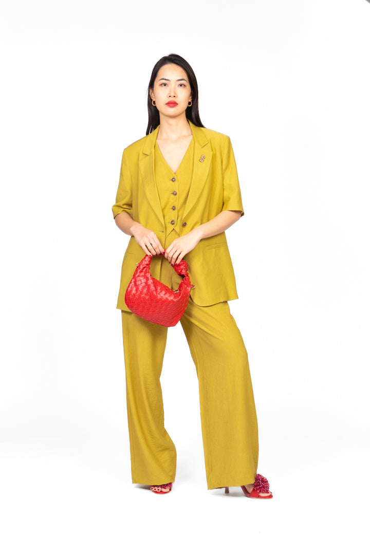 Tensione In - Completo gilet e pantalone goffrato Art. 25C7632