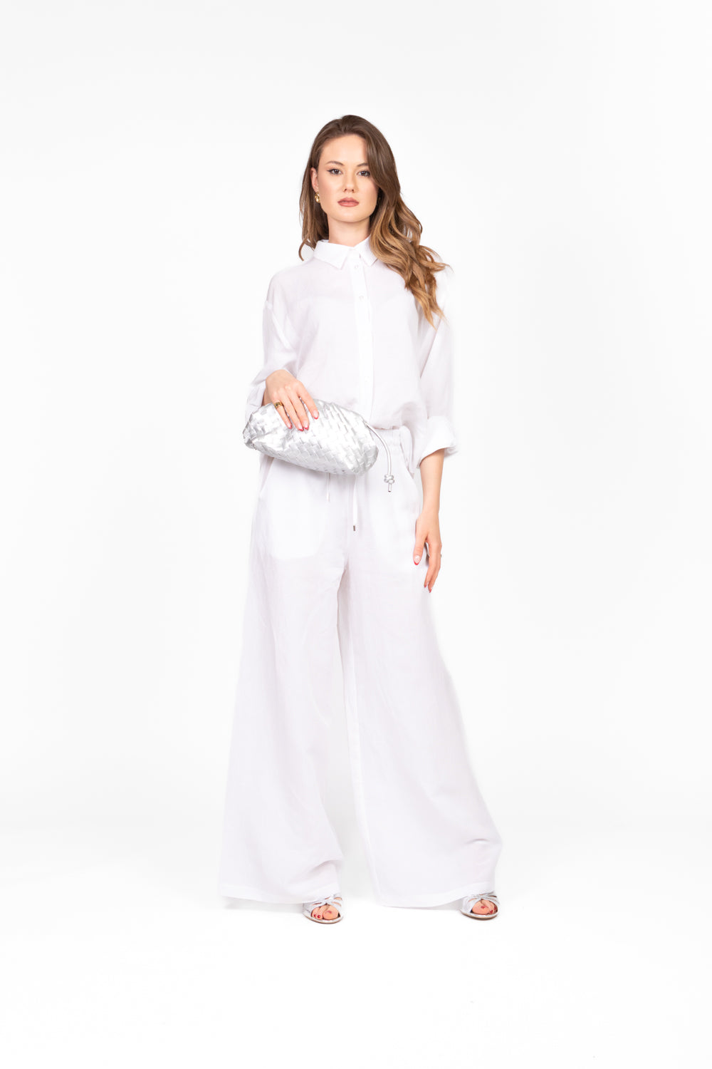 Tensione In - Pantalone palazzo con coulisse Art. 25P7658