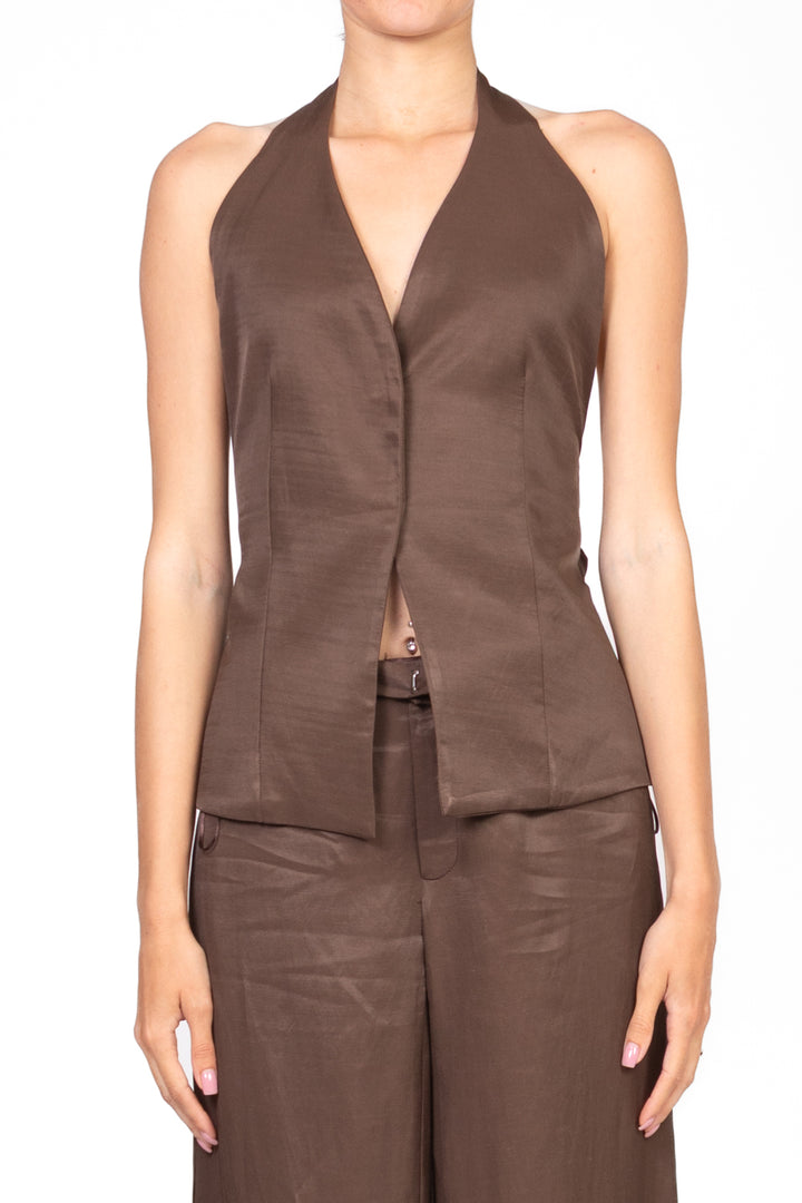 Dixie - Gilet con scollatura posteriore Art. L945W020