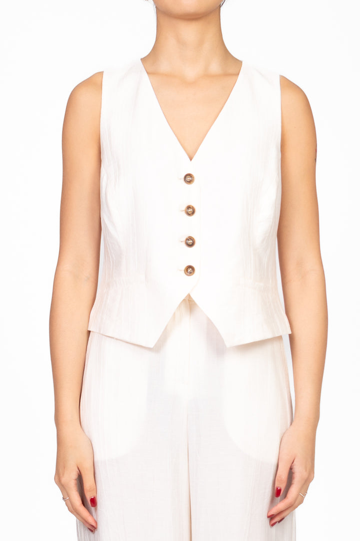 Tensione In - Completo gilet e pantalone goffrato Art. 25C7632