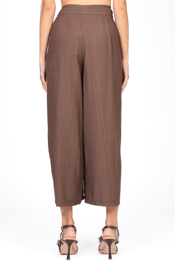 Tensione In - Pantalone coulotte goffrato Art. 25P7639