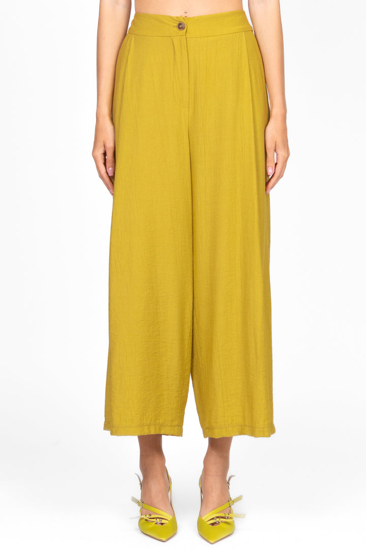 Tensione In - Pantalone coulotte goffrato Art. 25P7639