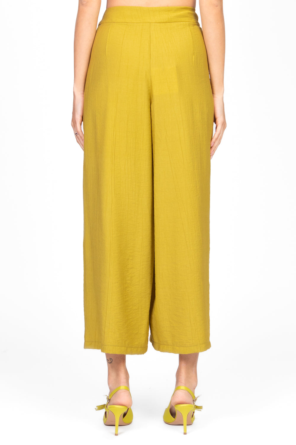 Tensione In - Pantalone coulotte goffrato Art. 25P7639