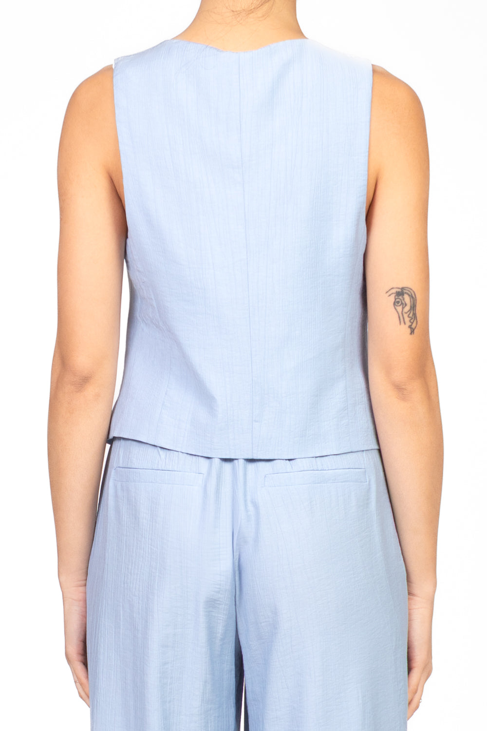 Tensione In - Completo gilet e pantalone goffrato Art. 25C7632