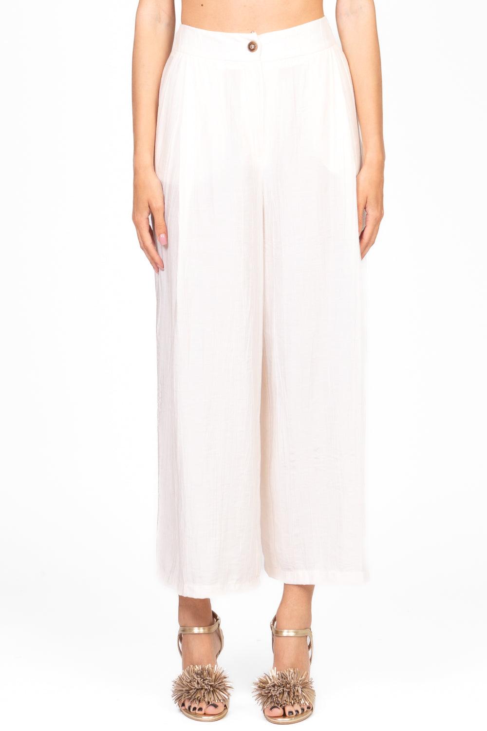Tensione In - Pantalone coulotte goffrato Art. 25P7639