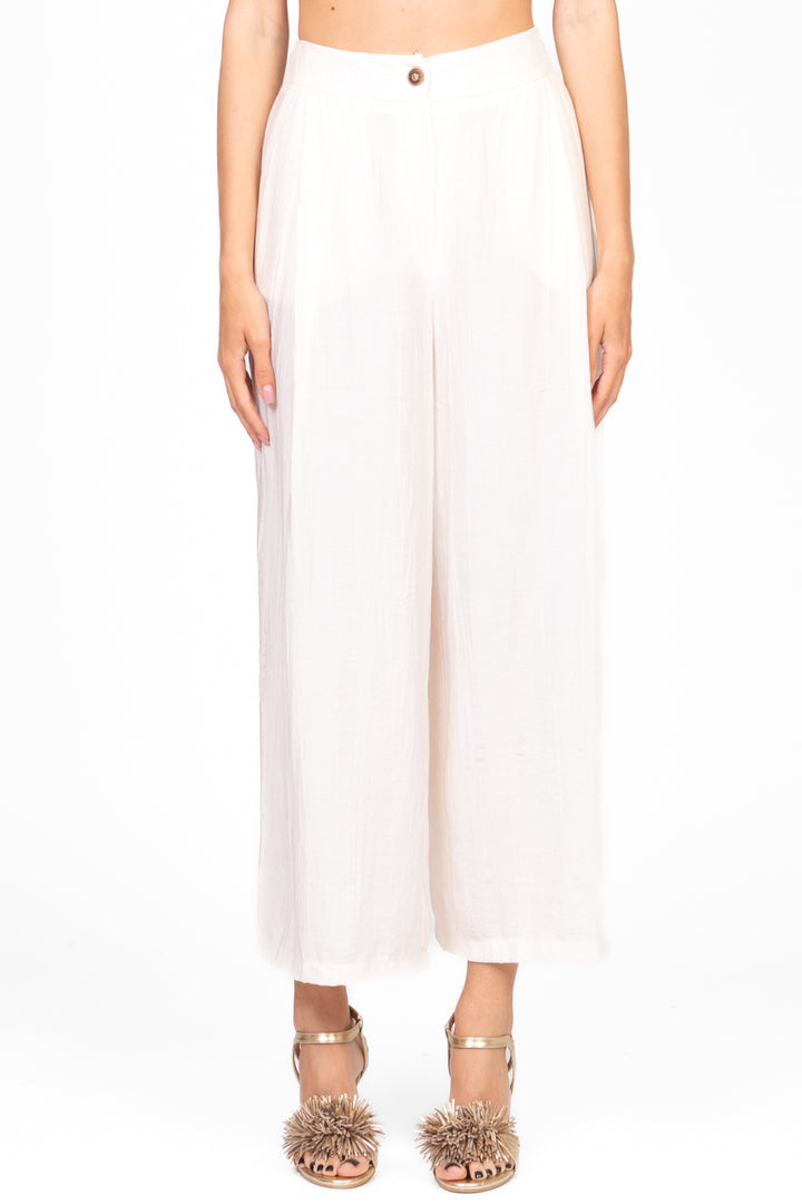 Tensione In - Pantalone coulotte goffrato Art. 25P7639