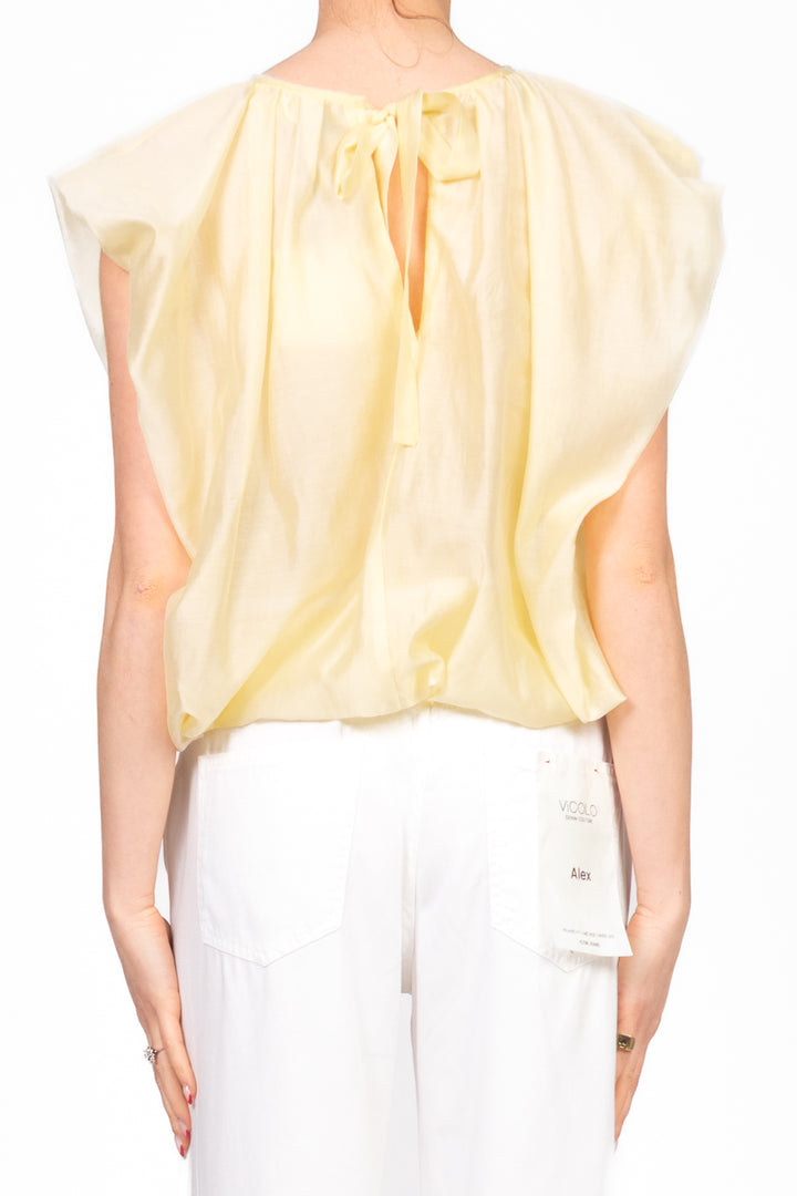 Vicolo - Blusa con fiocco dietro Art. TD2345