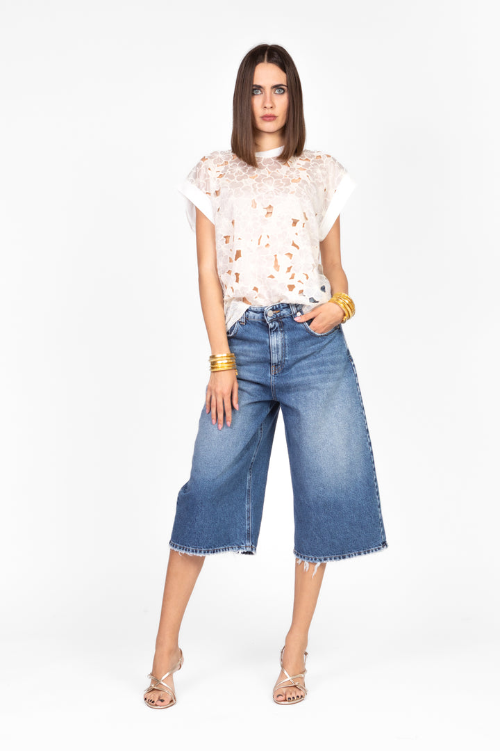 Tensione In - T-shirt pizzo Art. S25MB09
