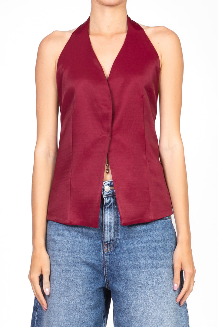 Dixie - Gilet con scollatura posteriore Art. L945W020