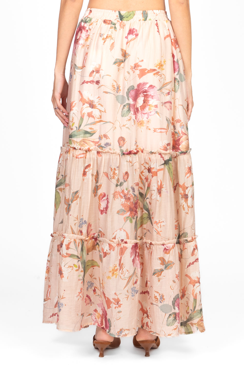 Vicolo - Gonna floreale a balze Art. TD2387
