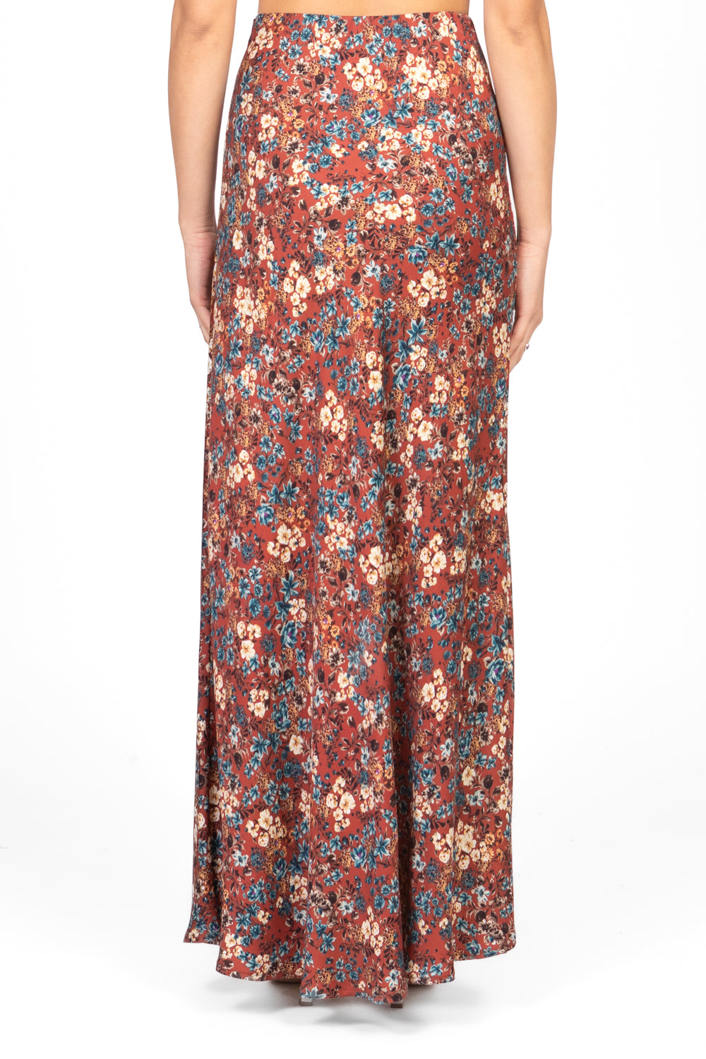 Vicolo - Gonna floreale in satin Art. TD2368