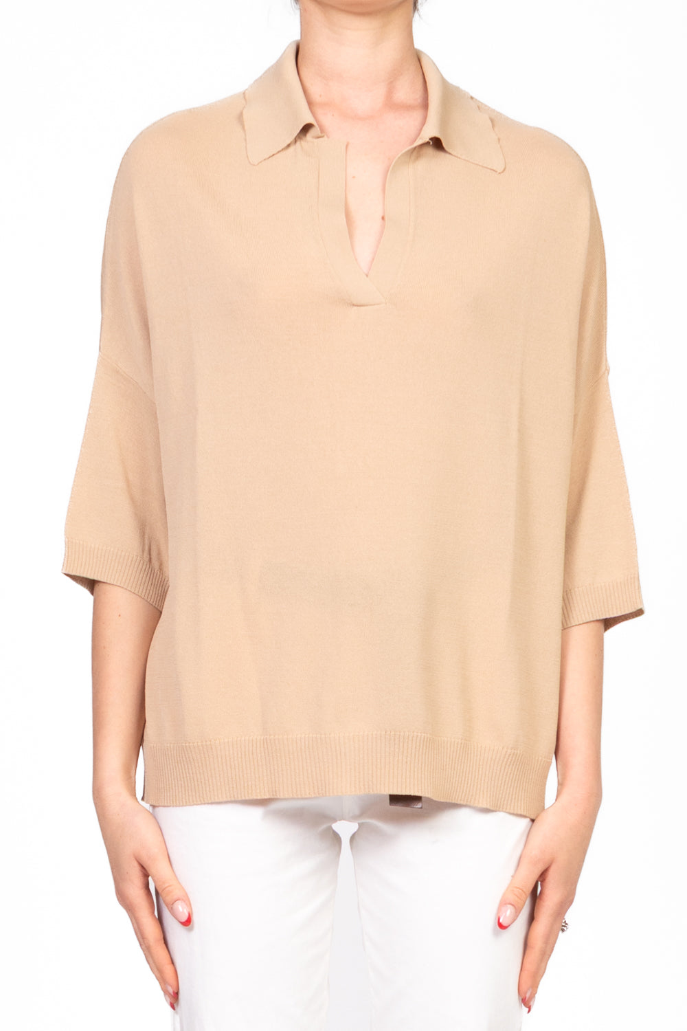 Vicolo - Maglia polo a scatoletta Art. 22152D
