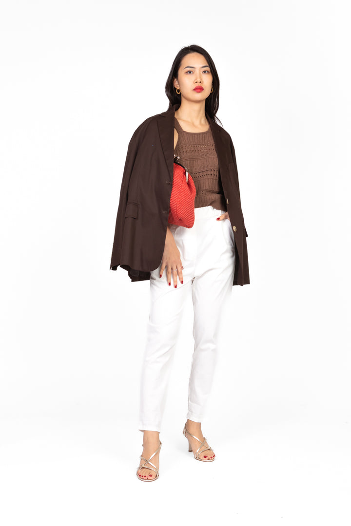 Vicolo - Top in maglia crochet Art. 77134D