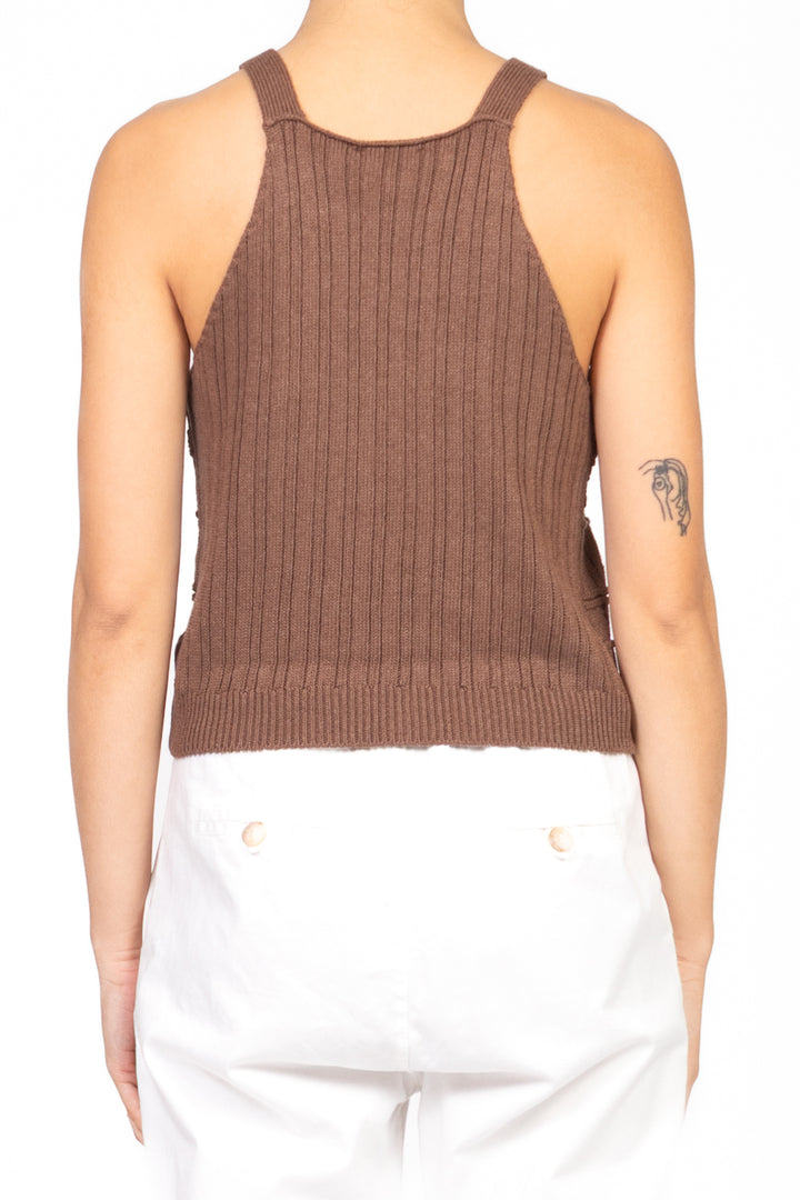 Vicolo - Top in maglia crochet Art. 77134D