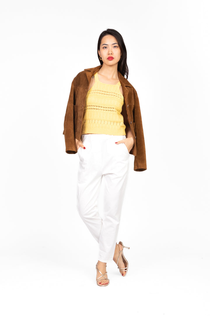 Vicolo - Top in maglia crochet Art. 77134D