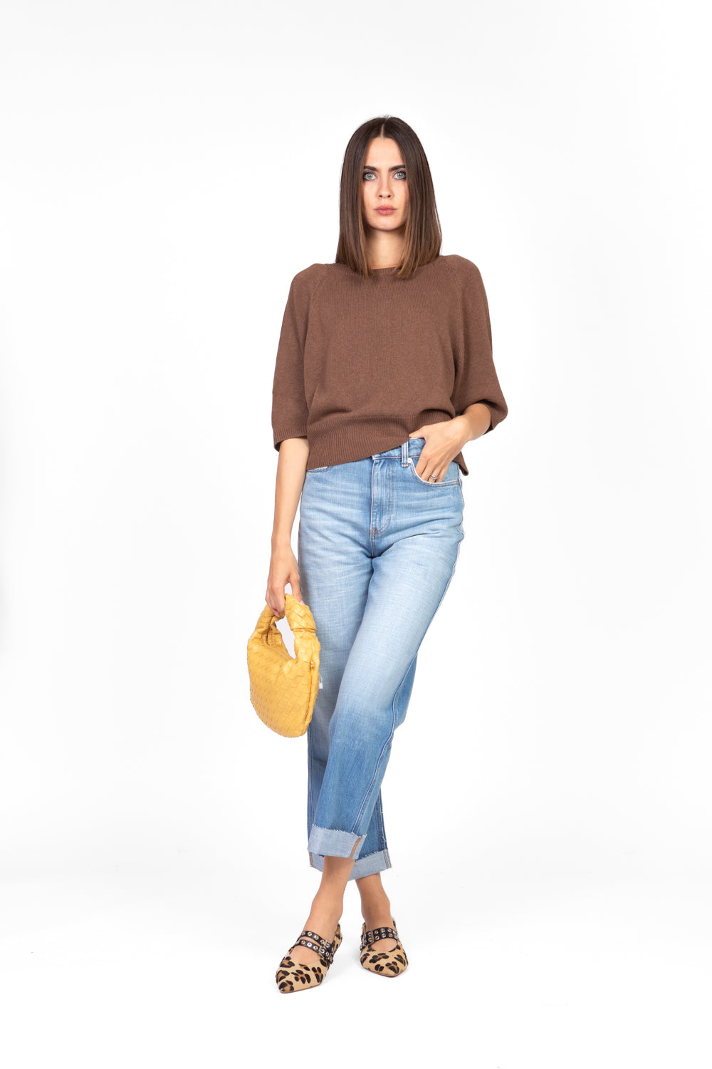 Vicolo - Maglia scatoletta manica 3/4 Art. 77108D