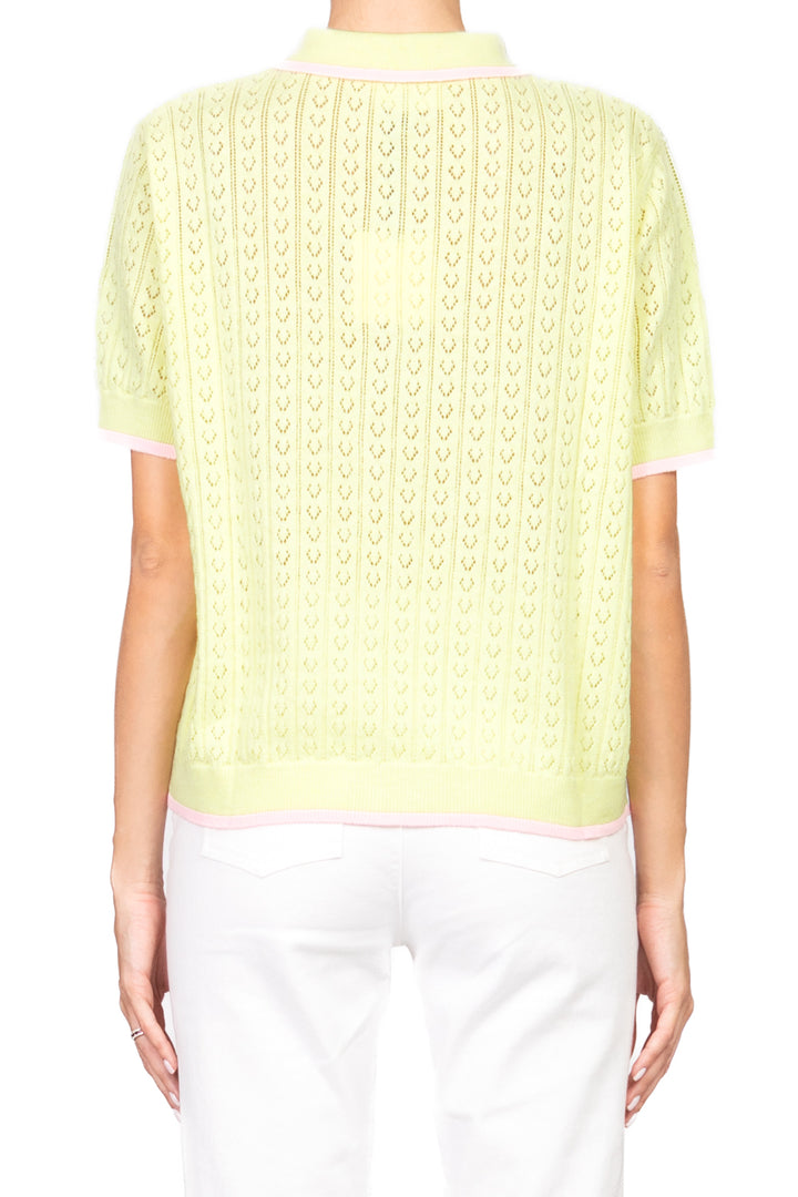 Vicolo - Maglia polo mezza manica profili contrasto Art. 22079D