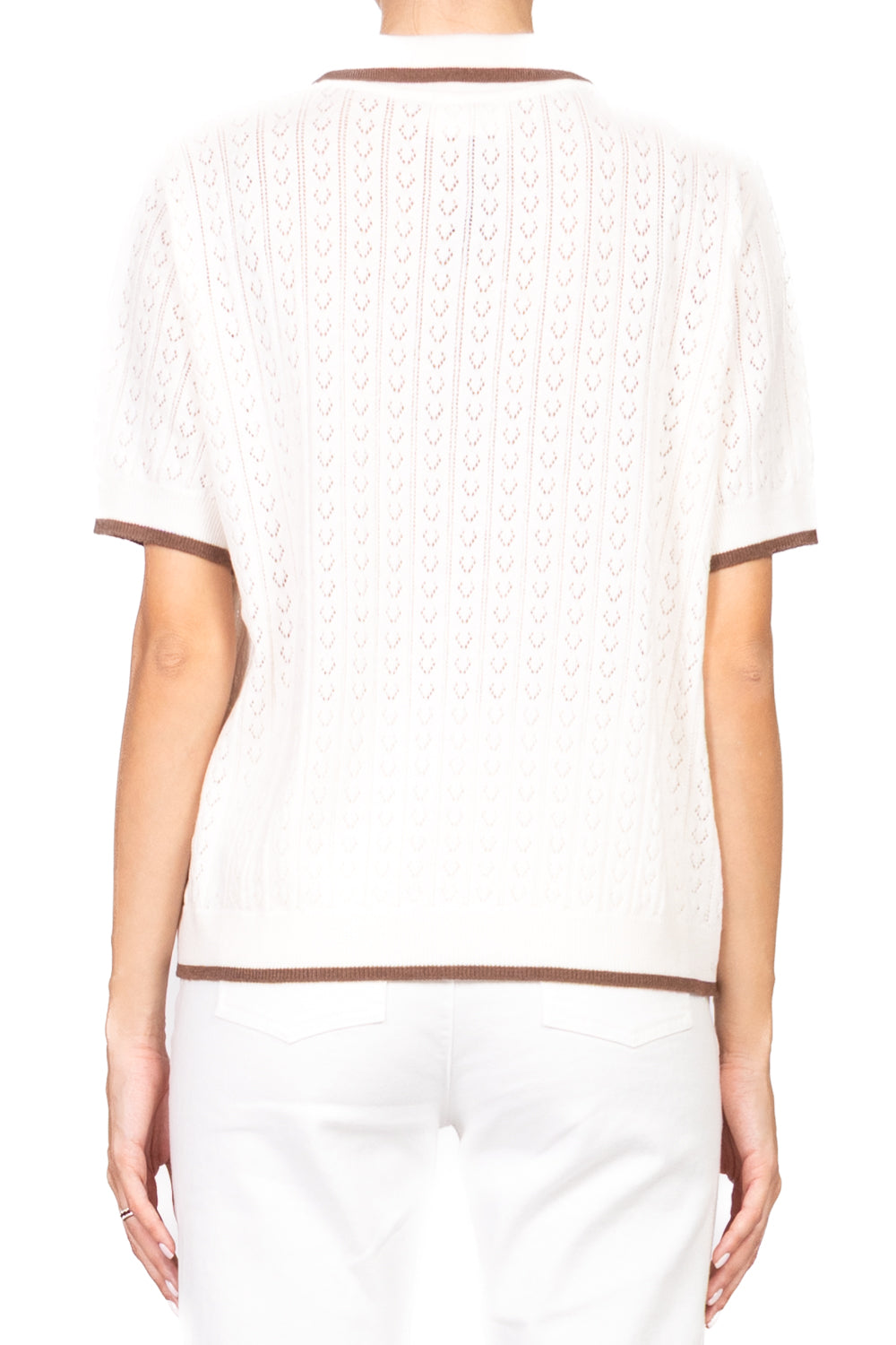Vicolo - Maglia polo mezza manica profili contrasto Art. 22079D