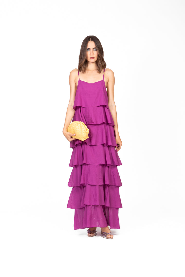 Tensione In - Abito con balze Art. WG1340