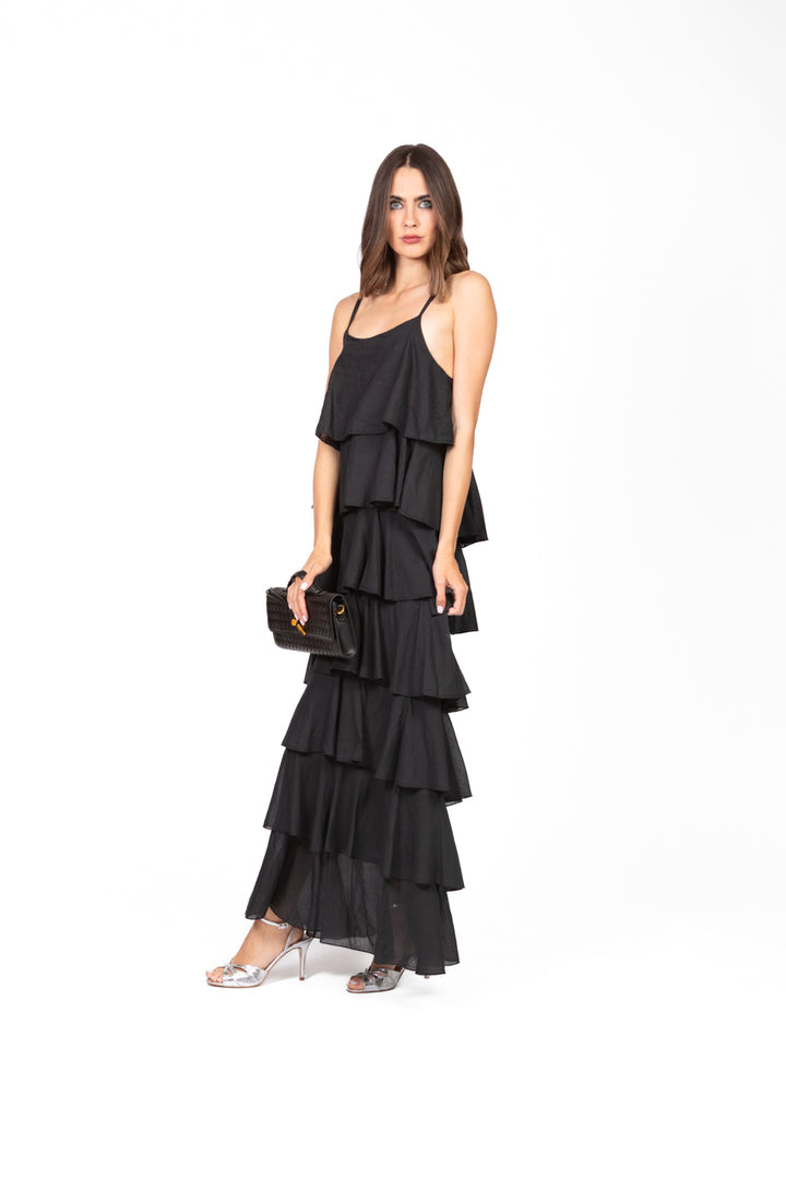 Tensione In - Abito con balze Art. WG1340