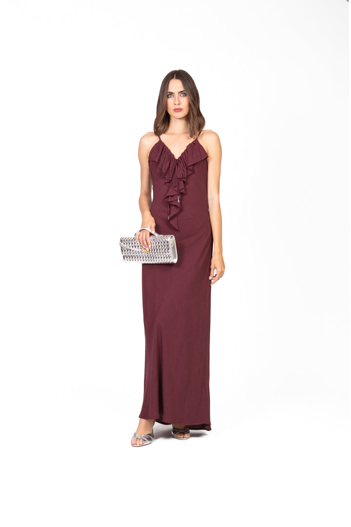 Vicolo - Abito bretelle con rouches Art. TD2487