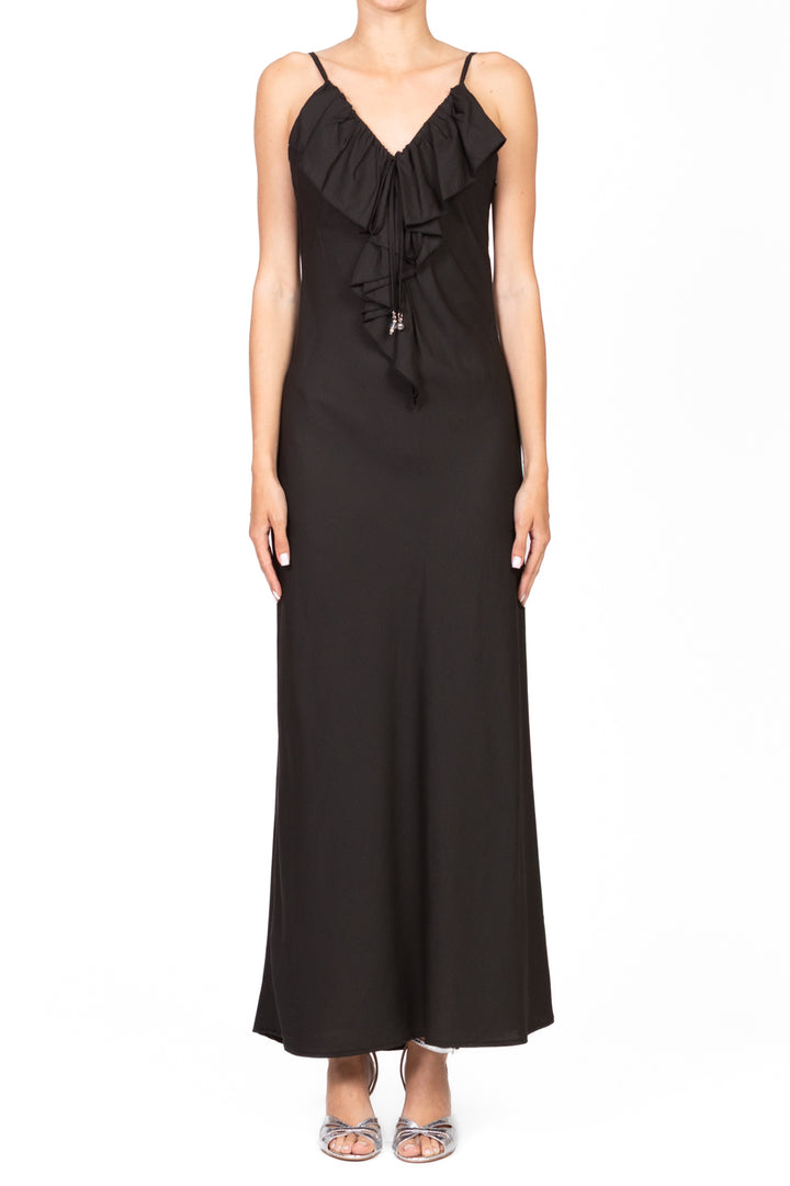 Vicolo - Abito bretelle con rouches Art. TD2487