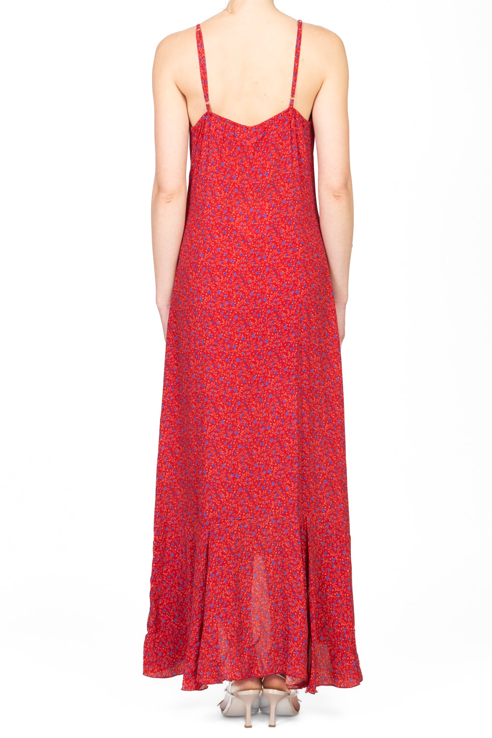 Tensione In - Abito bretella floreale con bottoncini Art. A30094-1AT