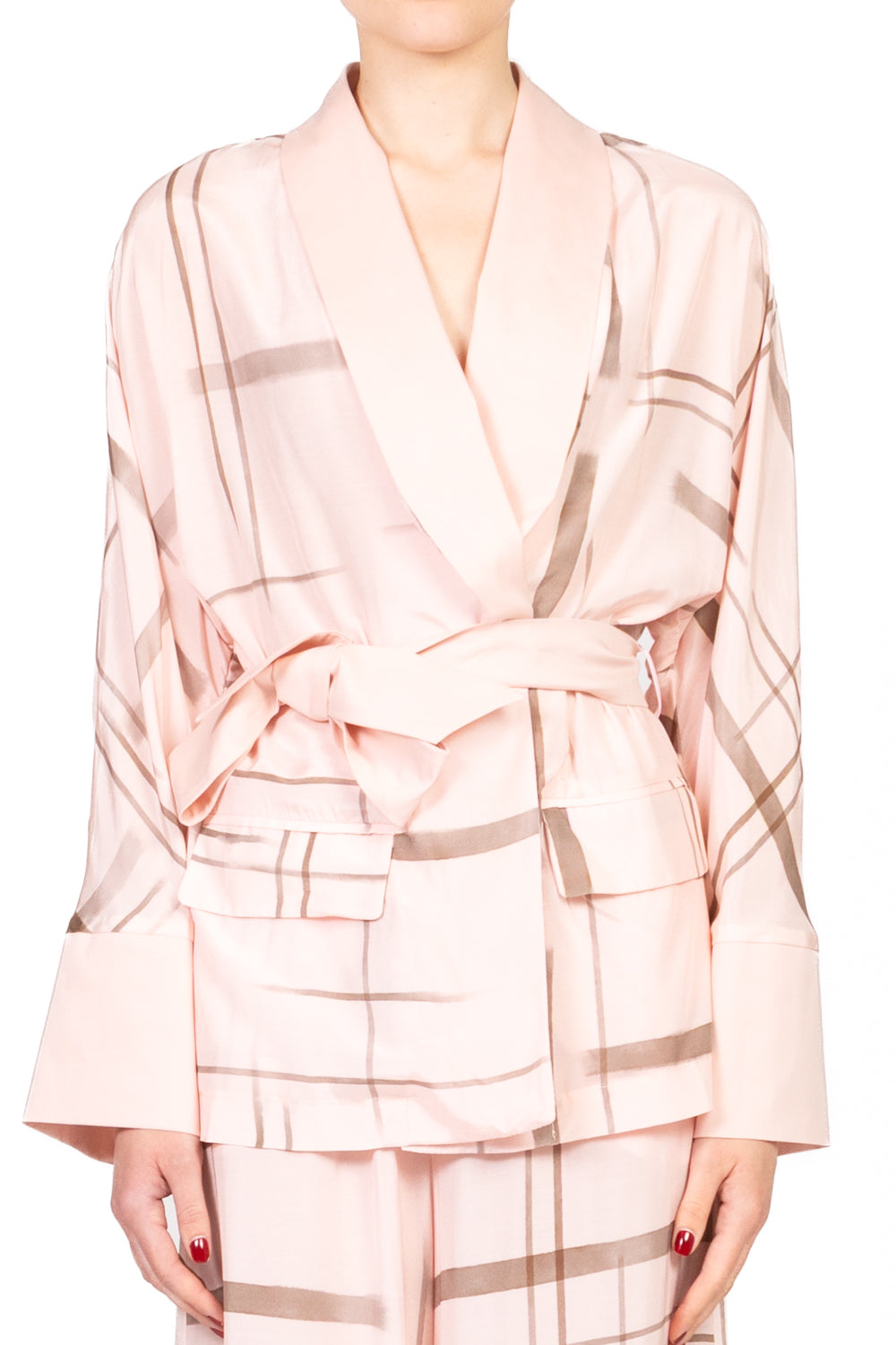 Imperial - Giacca kimono fantasia con fusciacca Art. JBC4JXQ